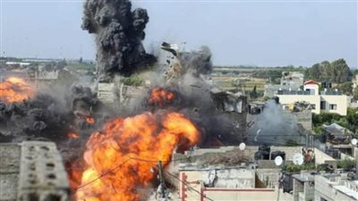 شهداء ومصابون في قصف لطيران الاحتلال استهدف دير البلح ومدينتي غزة وخان يونس