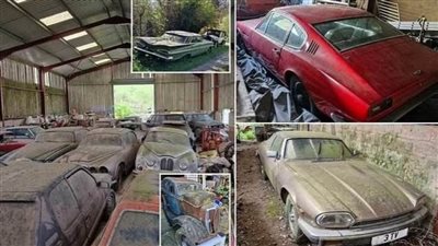 عاجل.. اكتشاف 180 سيارة كلاسيكية  في مغارة علاء الدين