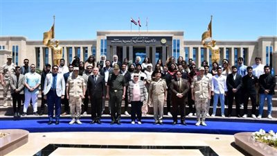 القوات المسلحة تنظم زيارات ميدانية لوفد من القيادات الشبابية لعدد من المنشآت العسكرية