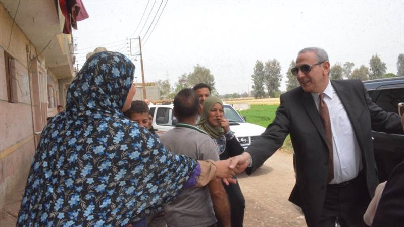 محافظ الغربية خلال