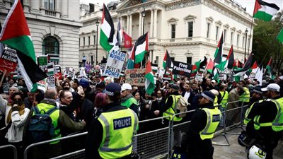  تظاهرات في مدن وعواصم عالمية تنديدا باستمرار العدوان على قطاع غزة