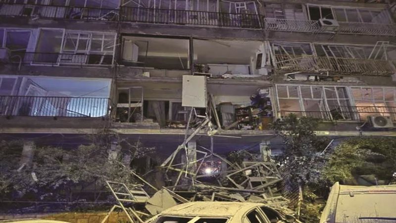 دمار لحق بالمباني