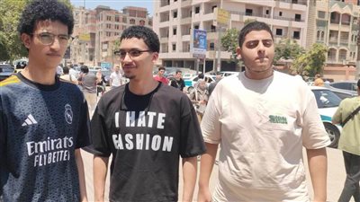 طلاب الثانوية العامة بالفيوم.. امتحان اللغة العربية سهل ومن المقرر الدراسي 