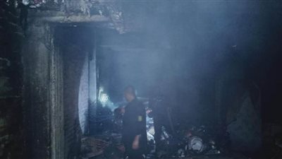 اندلع حريق في مخزن أدوات منزلية وأجهزة كهربائية بأسيوط 