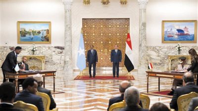 القاهرة تلبـى نداء الصومـال