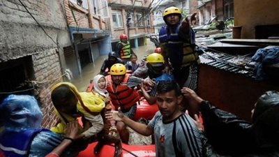 السلطات النيبالية : نواصل عمليات الانقاذ على مدار الساعة للبحث عن ضحايا الانهيارات الأرضية