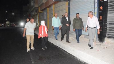بالصور.. محافظ الغربية يتفقد تطوير ميدان الشون وكوبري سكة المحلة بطنطا