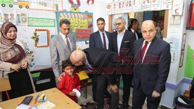 وزير التربية والتعليم ومحافظ كفر الشيخ يتفقدان عددًا من مدارس المحافظة