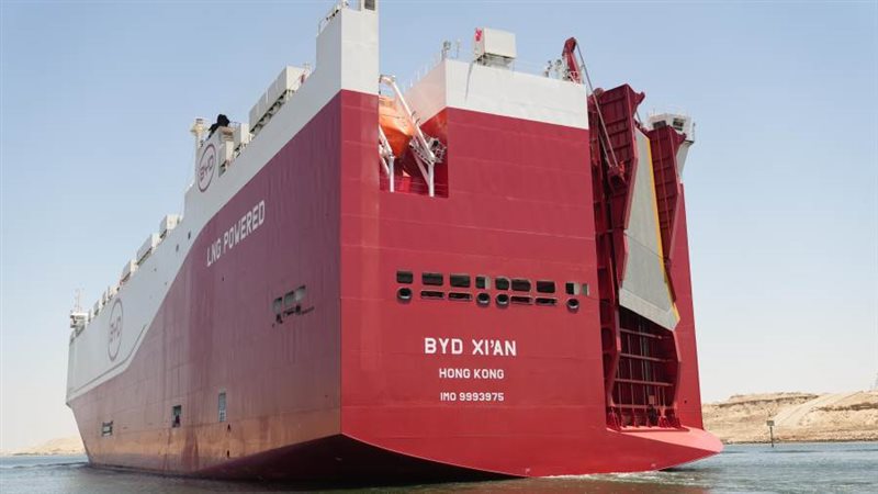 حركة الملاحة بقناة