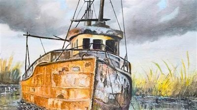 الفنان عطا عفيفي يعرض 