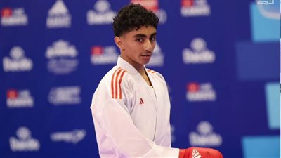 لاعب منتخب الكاراتيه الأردني هاني رشيد يحرز ذهبية بطولة العالم بإيطاليا