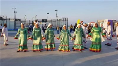  فرقة أسوان الدولية للفنون الشعبية تشارك بمهرجان العلمين (صيف 2025) 