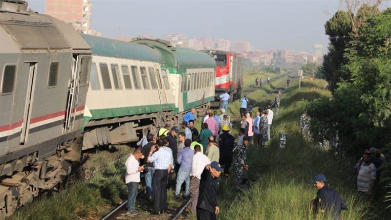 واقعة تصادم قطارين