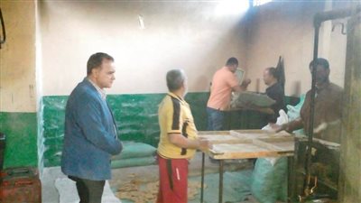 تحرير 42 محضرًا خلال حملات على المخابز بمراكز سوهاج 