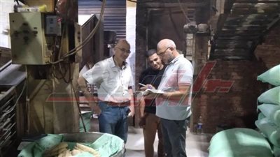 تحرير 8 محاضر تموينية ضد المخابز المخالفة ببيلا في كفر الشيخ