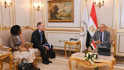 وزير الري يلتقي مدير عام المعهد الدولي لإدارة المياه IWMI