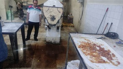 ضبط 2100 كيلو مخلل وحلويات غير صالحة للاستهلاك الآدمي في القليوبية 