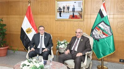 رئيس هيئة قضايا الدولة يستقبل رئيس الجهاز المركزى للمحاسبات