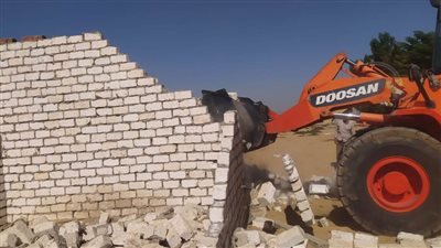 تنفيذ إزالة لـ ٤٣ حالة تعدٍّ بمركز ومدينة القصاصين 