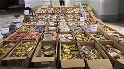 ضبط عامل بالفيوم بحوزته أكثر من 1.5 مليون قطعة ألعاب نارية بقصد الاتجار بها