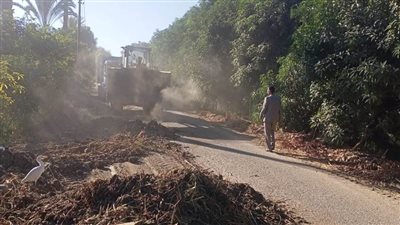 محافظ أسيوط يؤكد على استكمال أعمال رفع نواتج تطهير الترع والمصارف بقرية النواميس بالبداري