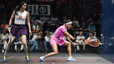 نور الشربيني تواجه نوران جوهر في نهائي بطولة أمريكا المفتوحة لسيدات الإسكواش