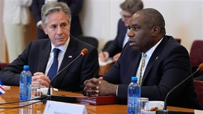 وزيرا خارجية أمريكا وبريطانيا يبحثان الأوضاع في غزة ولبنان