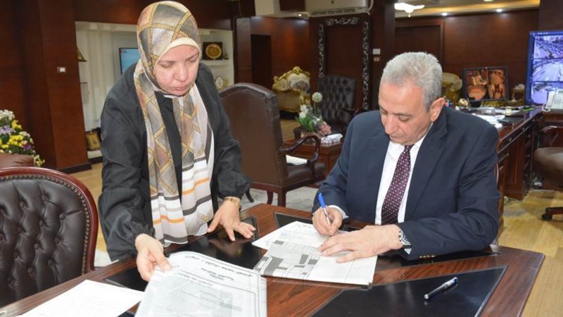 محافظ الغربية يعتمد