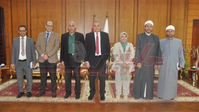 جامعة كفر الشيخ تنظم البرنامج التثقيفي القوافل الدعوية والإرشاد الديني