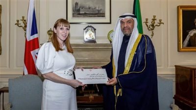 رسالة من أمير الكويت لرئيس وزراء بريطانيا المستجدات الإقليمية والدولية والتطورات الراهنة