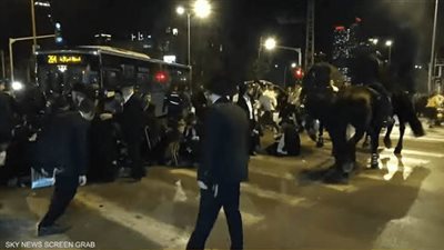 مواجهات بين الشرطة الإسرائيلية والحريديم في تل أبيب