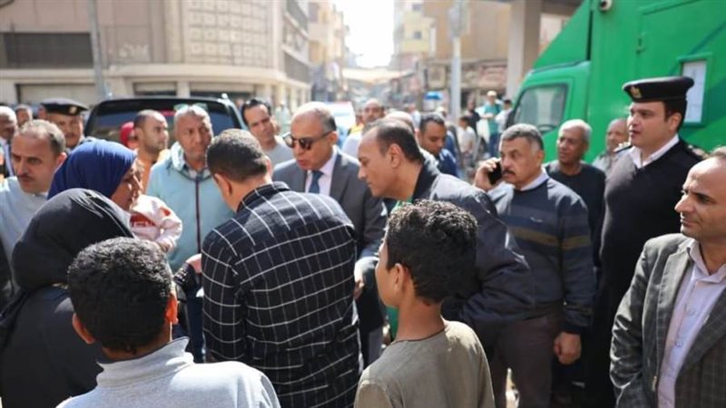 محافظ المنيا يتفقد