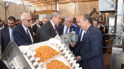  بالصور.. محافظ الغربية ووفد لجنة زراعة النواب يتفقدون قرية شنراق معقل صناعة الزبيب