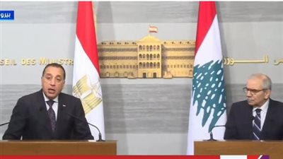 رئيس الوزراء: نشهد تناميا مطردا في وتيرة التواصل السياسي بين مصر ولبنان