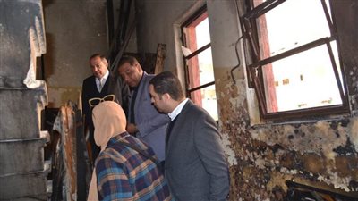 إصابة 32 طالبة باختناق ونوبات هلع في حريق مدرسة ببورسعيد 