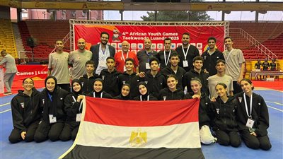 التايكوندو يواصل التألق في اليوم الثاني بدورة الألعاب الإفريقية للشباب