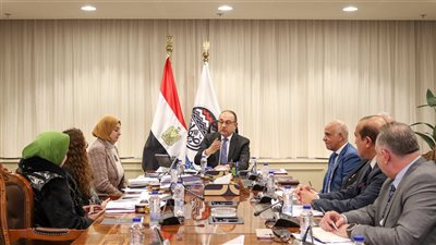 وزير قطاع الأعمال  يجتمع بمجلس إدارة 