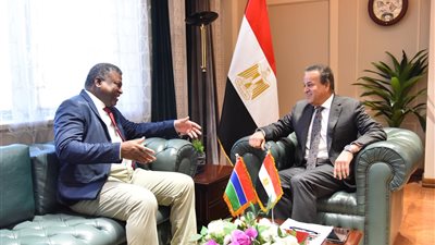 وزيرا صحة مصر وجامبيا يبحثان التعاون في القطاع الصحي والمستحضرات الدوائية