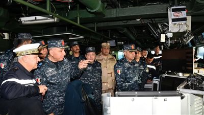 ختام فعاليات التدريب البحري المشترك المصري الفرنسي (كليوباترا - 2025)