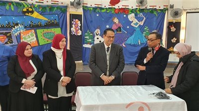 بالصور.. وفد ياباني يطلع على تطبيق منظومة التوكاتسو فى مدارس الغربية