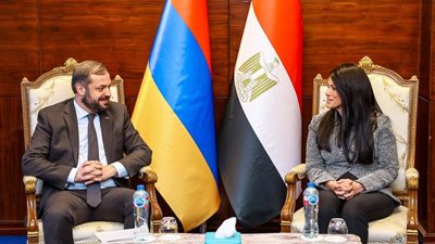 وزيرا التخطيط والاقتصاد بـ“مصر وأرمينيا” يناقشان مستقبل الشراكة بين البلدين