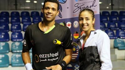 مصطفى عسل وهانيا الحمامي يضمنان صدارة تصنيف الاسكواش حتى نهاية 2025