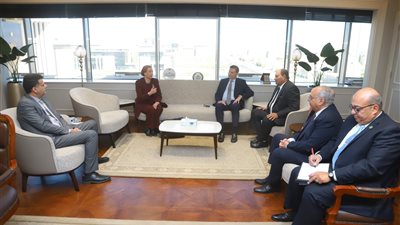 وزير الزراعة يستقبل الأمين التنفيذي لاتفاقية الأمم المتحدة لمكافحة التصحر 