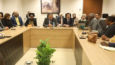 وفد ناميبي يطّلع على التجربة المصرية في منظومة إدارة الأزمات والتحول الرقمي