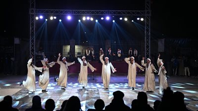 «التراث الشعبي» يبهج ساحة أبوالحجاج في رابع ليالي مهرجان التحطيب بالأقصر