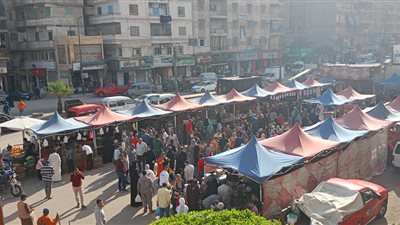 استمرار إقامة أسواق اليوم الواحد بالإسكندرية لتخفيف العبء عن المواطنين 