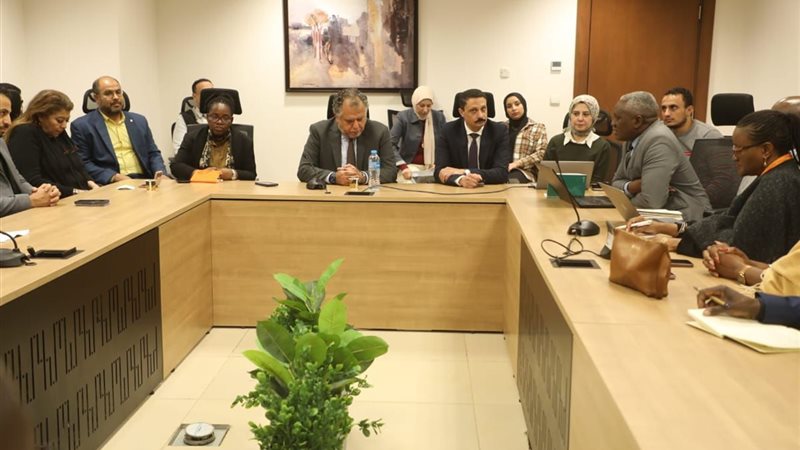 خلال زيارة الوفد