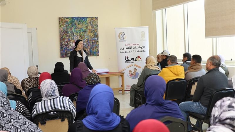 جانب من معسكر التنشئة