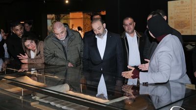 مكتبة الإسكندرية تستقبل النائب العام الفلسطيني في زيارة