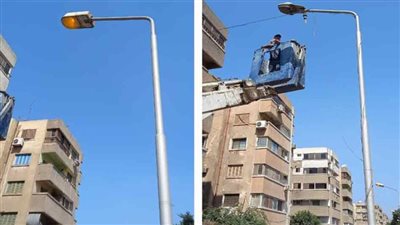  رفع كفاءة الكهرباء بمحيط الكنائس والشوارع بالإسكندرية استعدادا لعيد الميلاد
